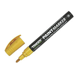 TRACER  Thick Tip Yellow Permanent Marker