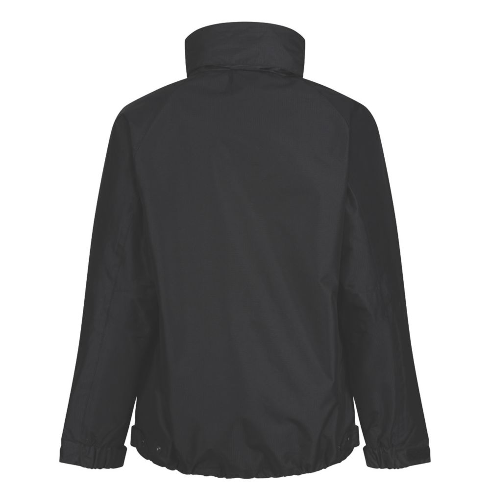 Regatta Womens Hudson Waterproof Fleece-Lined Jacket Black