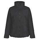 Regatta Hudson  Womens Fleece-Lined Waterproof Jacket Black Size 10