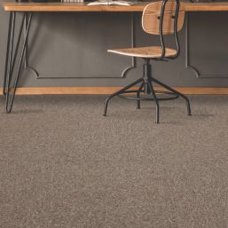 Classic  Raffia Brown Carpet Tiles 500 x 500mm 20 Pack