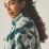 Regatta RoswindWR  Womens Fleece Deep Pine Brushstroke Camo Print  Size 14