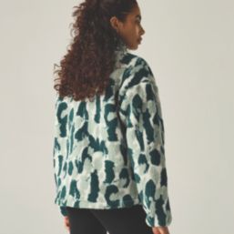 Regatta RoswindWR  Womens Fleece Deep Pine Brushstroke Camo Print  Size 14