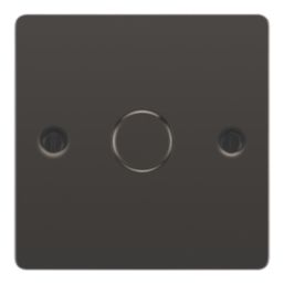 LAP  1-Gang 2-Way LED Dimmer Switch  Black Nickel with Colour-Matched Inserts
