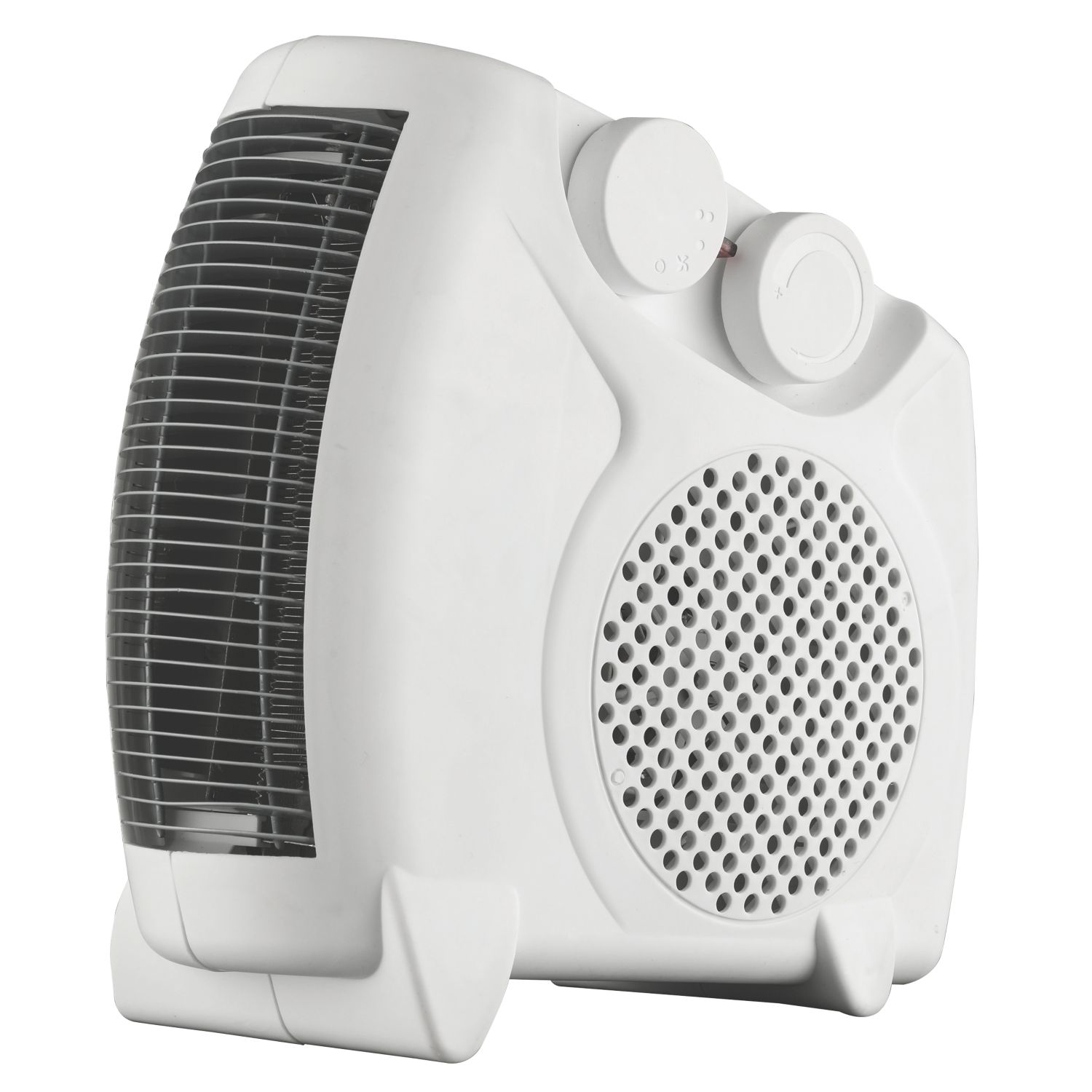 Essentials 2000W Electric Portable Fan Heater White (468PR)