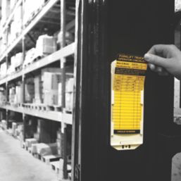 Essentials  Forklift Safety Tag Inserts 10 Pack