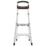Little Giant Aluminium 1.2m 2 Step Platform Step Ladder With Handrail