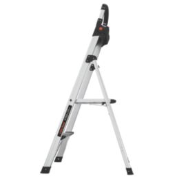 Little Giant Aluminium 1.2m 2 Step Platform Step Ladder With Handrail