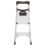 Little Giant Aluminium 1.2m 2 Step Platform Step Ladder With Handrail