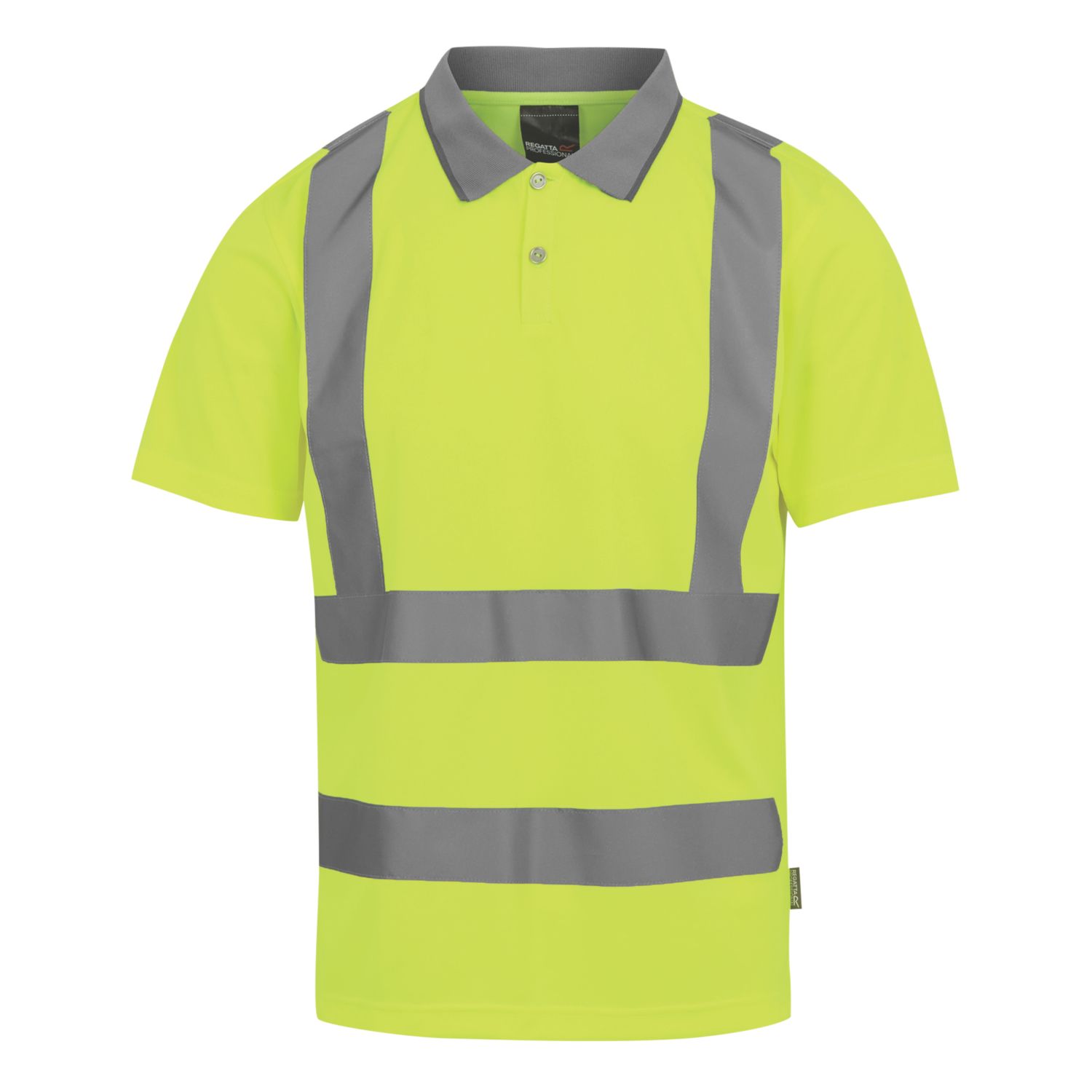 Regatta Pro Contract Hi-Vis Polo Shirt Yellow 2X Large 47" Chest (468VC)