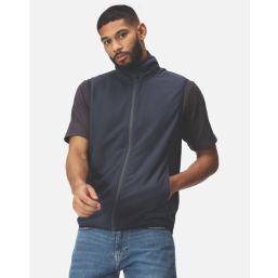 Regatta Navigate Fleece Bodywarmer Navy/Seal Grey 2X Large 47" Chest