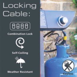 Burg-Wachter Barbecue Security Kit 4 Pieces
