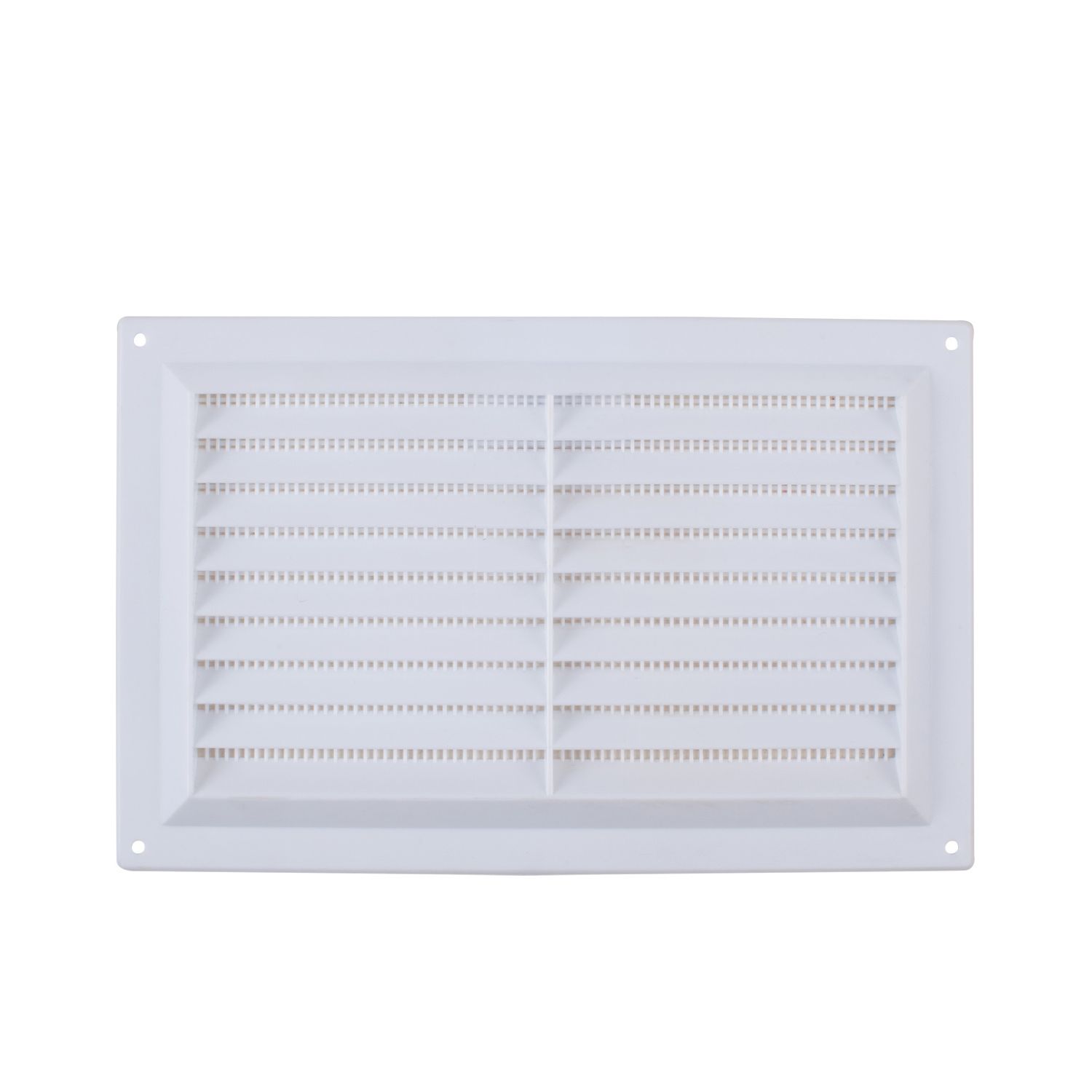 Map Vent Fixed Louvre with Flyscreen Vent White 229mm x 152mm (4695D)