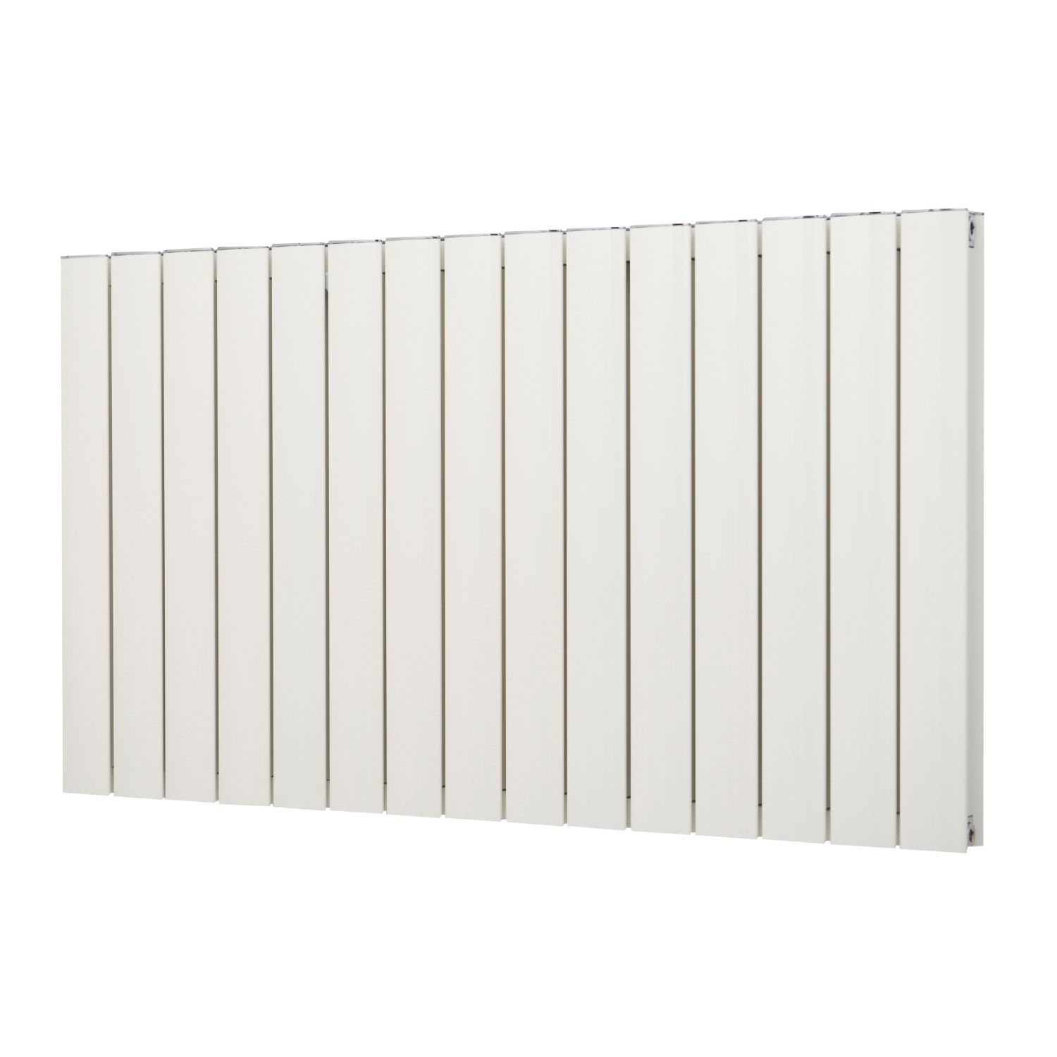 Glow 600mm x 1045mm 4508BTU White Horizontal Designer Radiator (4699F)