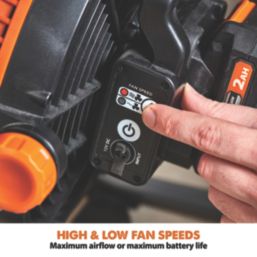 Evolution R240FAN 9" 240V Li-Ion EXT  Cordless Fan - Bare