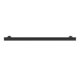 Swirl Adapt+ Straight Household Grab Rail Matt Black 600mm