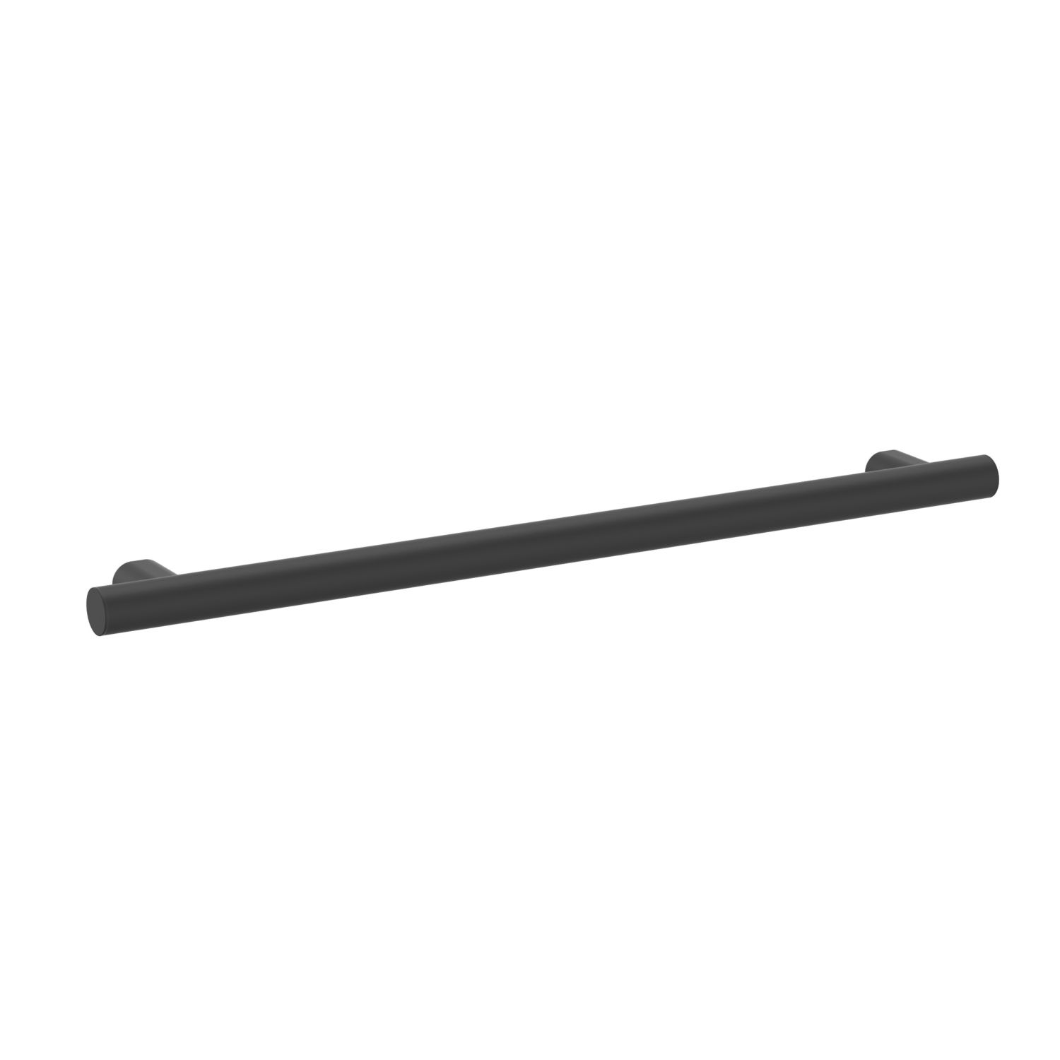 Swirl Adapt+ Straight Household Grab Rail Matt Black 600mm (469AY)