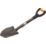 Roughneck Gorilla Digging Head with Serrated Blade Heavy Duty Sharp-Edge Micro Shovel