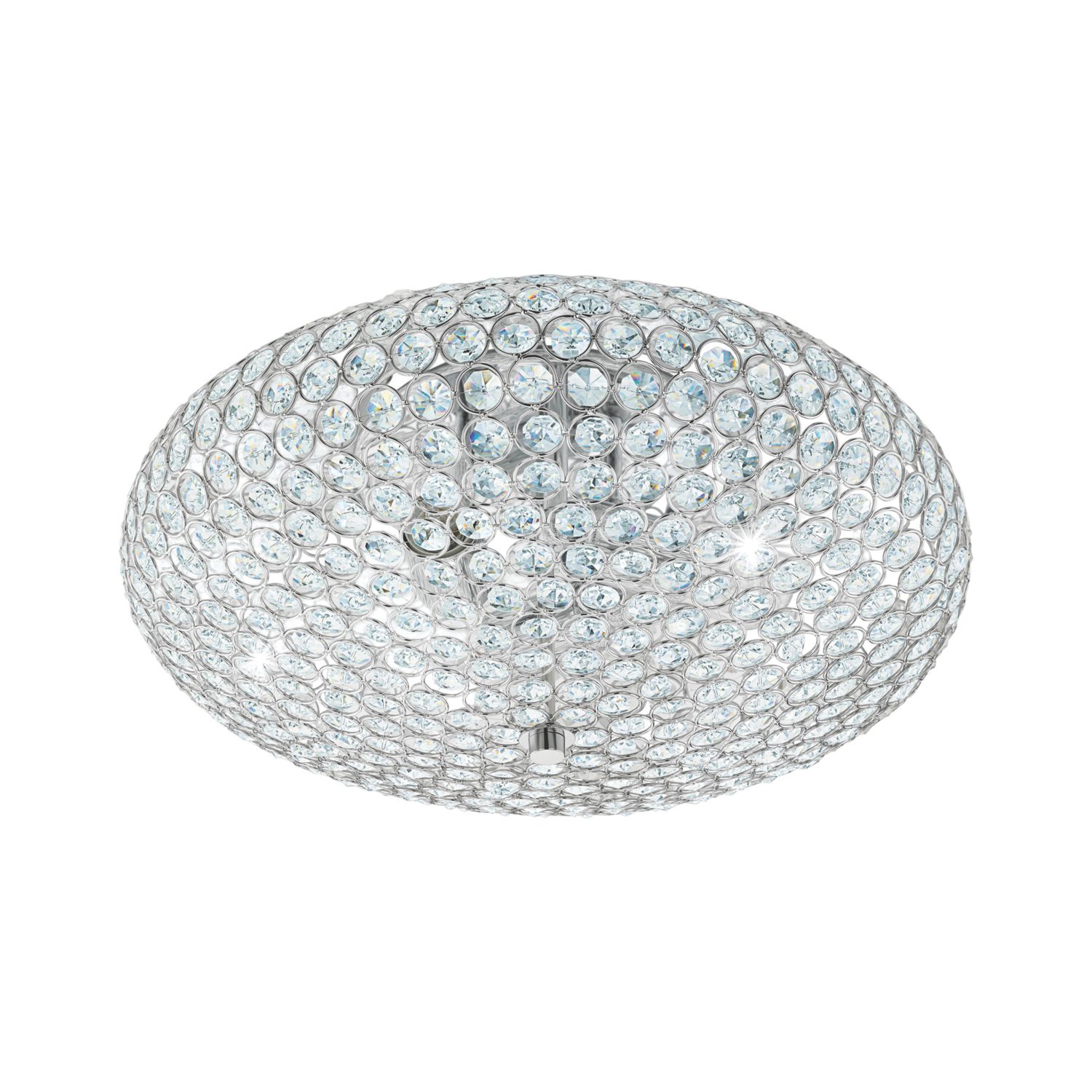 Eglo Clemente Ceiling Light Chrome (469CV)