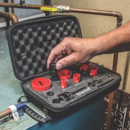 Trend  6-Saw Multi-Material Holesaw Set