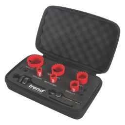 Trend  6-Saw Multi-Material Holesaw Set