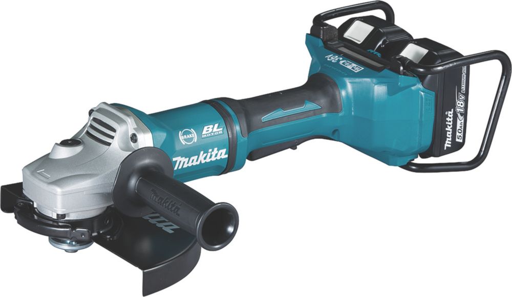 Makita DGA900PT2 36V 2 x 5.0Ah Li Ion LXT 9