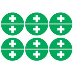 First Aider Hard Hat Labels 230mm x 330mm