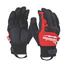 Milwaukee Winter Demolition Gloves Black / Red X Large