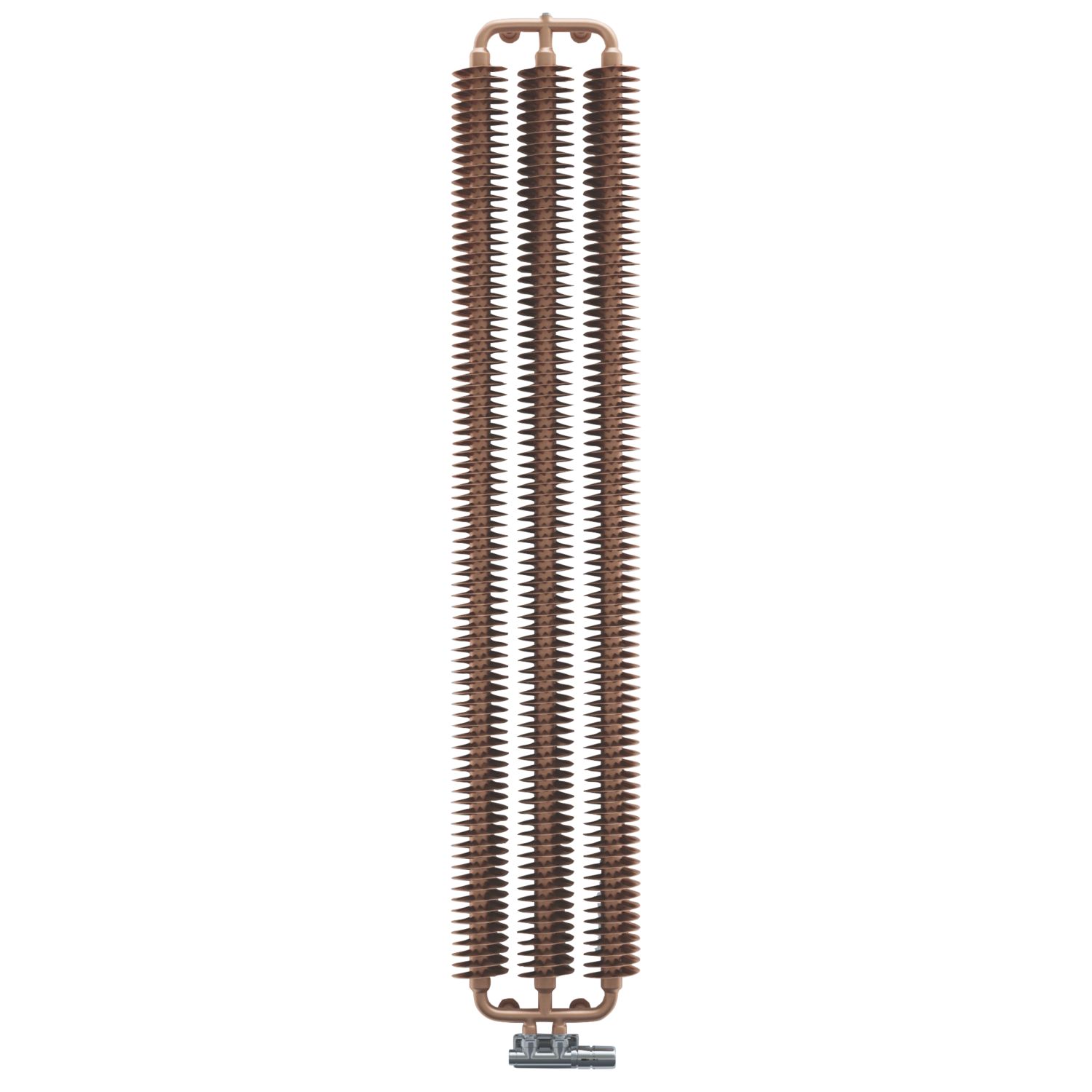 Terma Ribbon V 1720mm x 290mm 2251BTU Copper Vertical Designer Radiator (469HR)