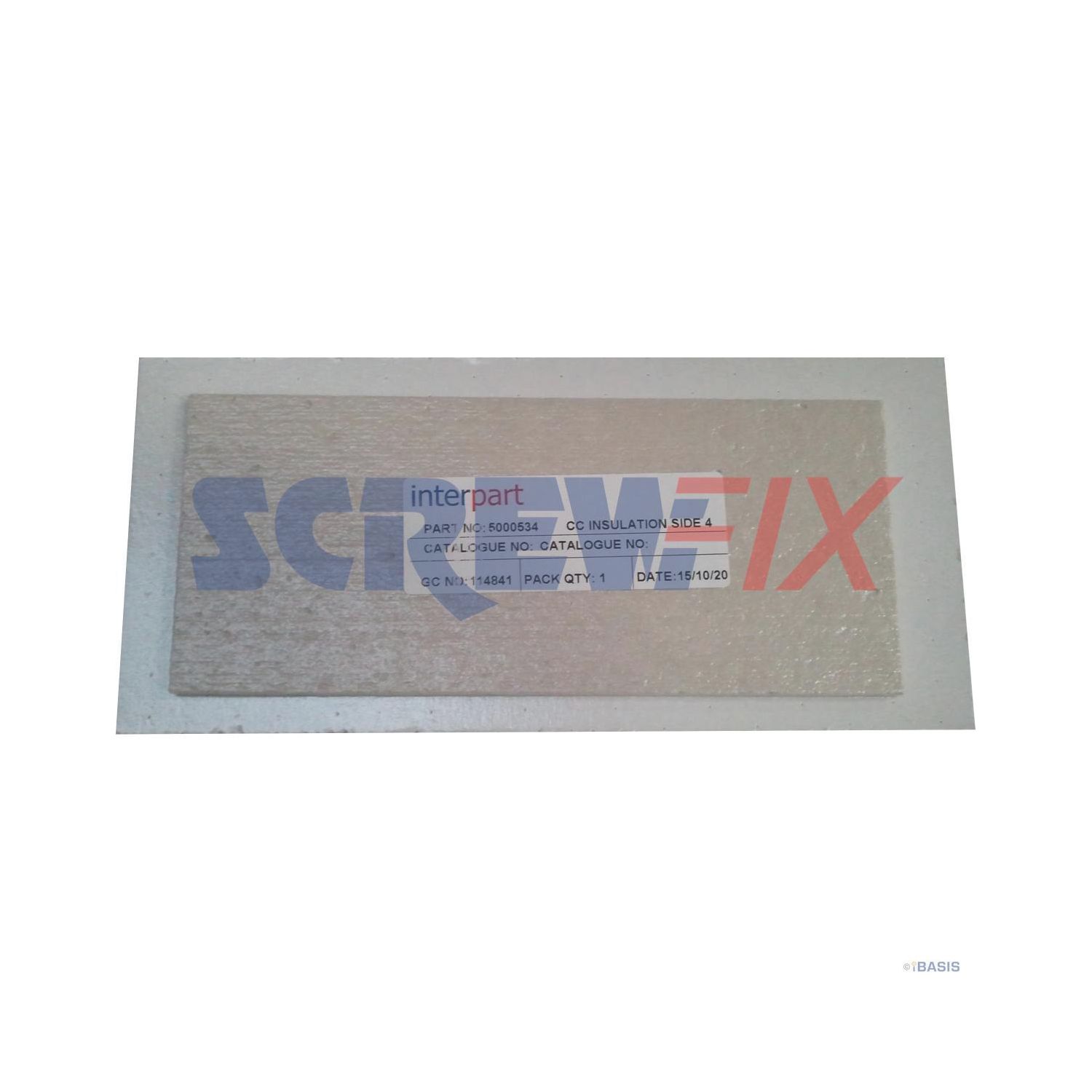 Baxi 5000534 INSULATION - SIDE (70-80) (469JC)