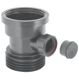 McAlpine  Drain Connector Black 110mm