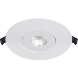 Luceco FType Downlight Bezel Adaptor Plate Matt White