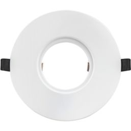 Luceco FType Downlight Bezel Adaptor Plate Matt White