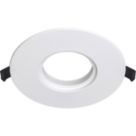 Luceco FType Downlight Bezel Adaptor Plate Matt White