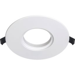 Luceco FType Downlight Bezel Adaptor Plate Matt White