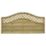 Forest Prague  Lattice Curved Top Fence Panels Natural Timber 6' x 3' Pack of 3