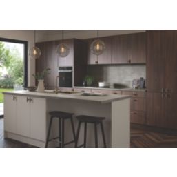 Wilsonart Omega Modern Square Edge Matt Beige Concrete Effect Laminate Breakfast Bar 4100mm x 900mm x 38mm