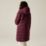Regatta Nehiala Womens Hooded Long Puffer Coat Fig - 909 Size 12