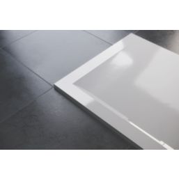 Mira Flight Level Rectangular Shower Tray White 1200mm x 760mm x 25mm