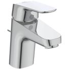 Ideal Standard Ceraflex Chrome 133mm Cloakroom Lever Mono Basin Mixer Tap  With Pop-Up Waste
