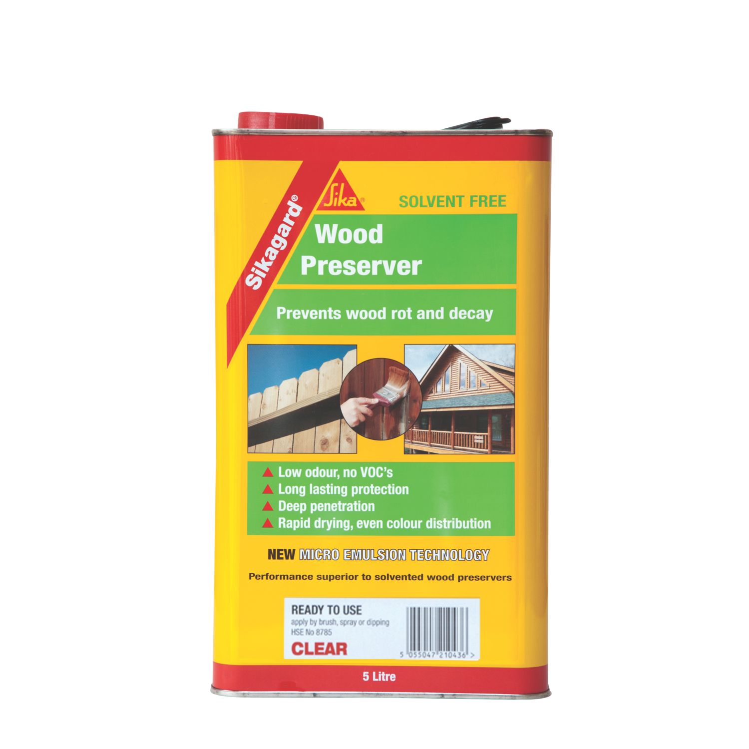 Sika 5Ltr Clear Wood Preserver (47030)