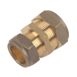 Flomasta  Brass Compression Reducing Coupler 28mm x 22mm