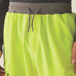 Regatta Hi-Vis Prolite Stretch Joggers Yellow Medium 31.5" W 31" L