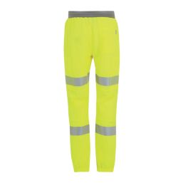 Regatta Hi-Vis Prolite Stretch Joggers Yellow Medium 31.5" W 31" L
