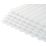 Radmat Building Materials  Corrugated PVC Roof Sheet Clear 1825mm x 0.8mm x 762mm 5 Pack