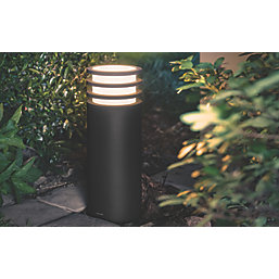 Philips Hue Lucca 400mm Outdoor LED Smart Pedestal Light Anthracite 9W 806lm