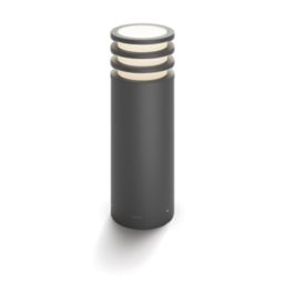 Philips Hue Lucca 400mm Outdoor LED Smart Pedestal Light Anthracite 9W 806lm