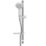 Triton Easi-Fit Shower Kit  White / Chrome