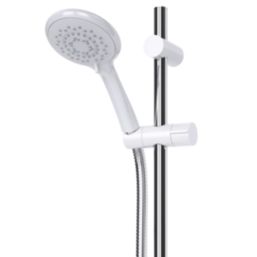Triton Easi-Fit Shower Kit  White / Chrome