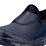Skechers Sure Track Metal Free Womens Slip-On Non Safety Shoes Black Size 7
