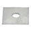 Timco Carbon Steel Square Plate Washers M12 x 3mm 100 Pack